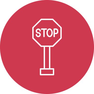 Kes şunu! Web simgesi basit tasarım