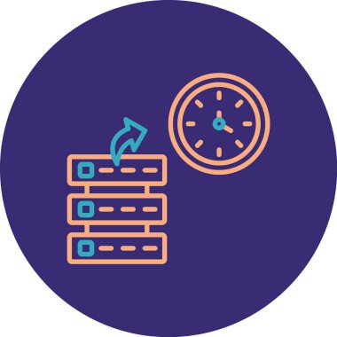 seo modern simgesinin vektör illüstrasyonu