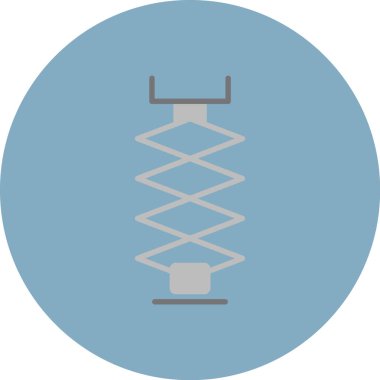 Modern b 'nin vektör illüstrasyonu halat simgesinden yoksun