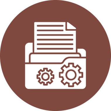 dosya biçimi simgesi, vektör illüstrasyonu