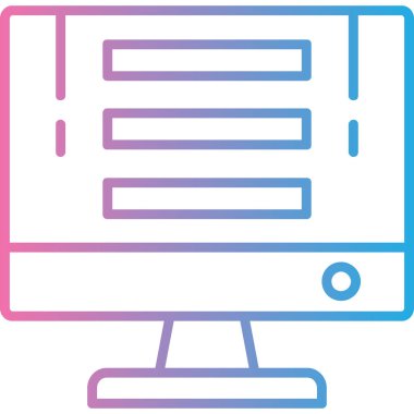 tarayıcı web simge vektör çizim