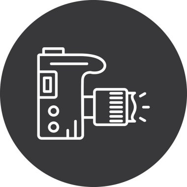 Vektör illüstrasyonu, sprey şişe simgesi