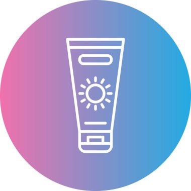 Tıbbi bir simgenin vektör illüstrasyonu