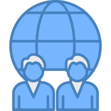 Genel iş simgesi - ana hatları biçiminde