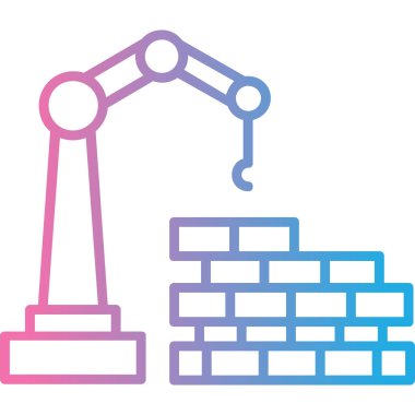 Robotik kol. Basit resimleme