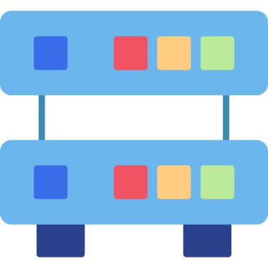 araba simgesi ve vektör illüstrasyonu beyaz arkaplanda izole edildi