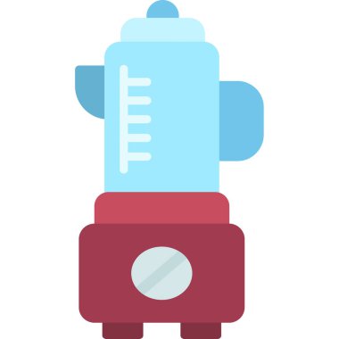 Elektrikli ısıtıcı. Web simgesi basit illüstrasyon