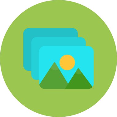 Fotoğraf kamerası vektör simgesi