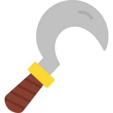 Balta düz vektör simgesi