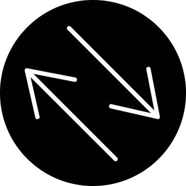 ok simgesi vektör illüstrasyonu