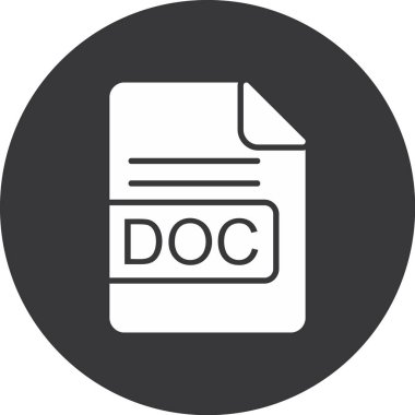 dosya biçimi simgesi, vektör illüstrasyonu
