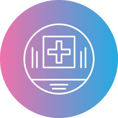 Bir haçın vektör illüstrasyonu