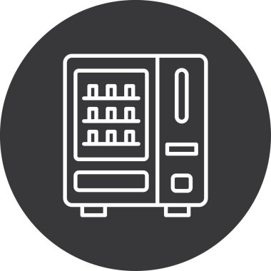 Modern simgenin vektör illüstrasyonu