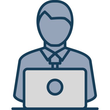 iş adamı vektör illüstrasyonu