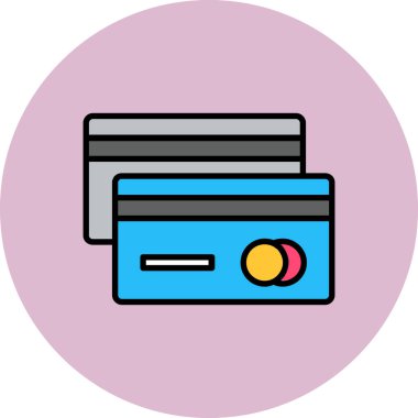 Kredi kartıyla. Basit tasarım