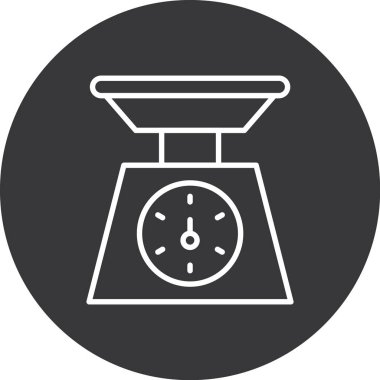 vektör saat simgesi, basit vektör illüstrasyonu