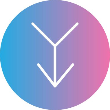 Ok simgesi. Basit resimleme