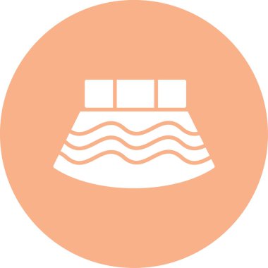 Gıda simgesinin vektör illüstrasyonu