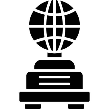 küresel dünya vektör simgesi