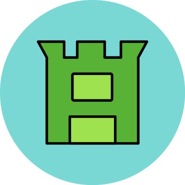 Modern b 'nin vektör illüstrasyonunda h' nin eksik simgesi