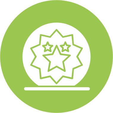 yıldız simgesi vektör illüstrasyonu