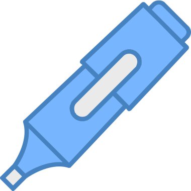 Arka planda kalem simgesi, vektör illüstrasyon tasarımı