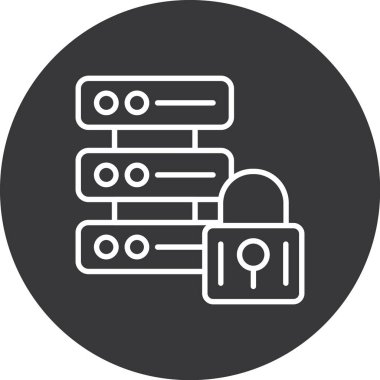 veri koruma vektörü simgesi