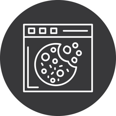 Modern b 'nin vektör illüstrasyonu eksik simgesi