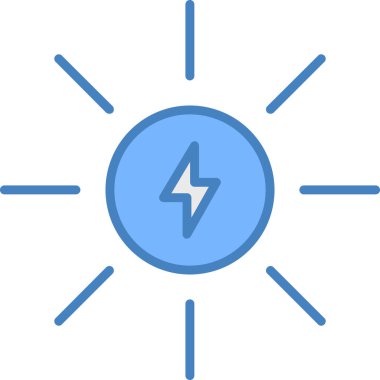 vektör güç simgesi çizimi