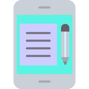 - Telefon. Web simgesi basit illüstrasyon