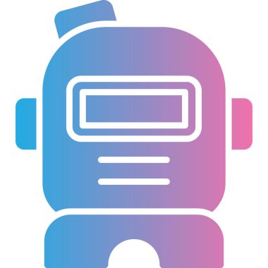 Basit vektör simgesi, kamera illüstrasyonu