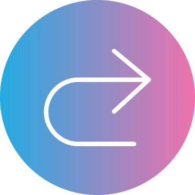 ok simgesinin vektör illüstrasyonu