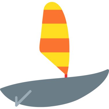 Tekne. Web simgesi basit illüstrasyon