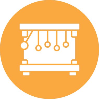 Bir b eksikliği simgesinin vektör çizimi