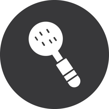 Mikrofon simgesinin vektör illüstrasyonu