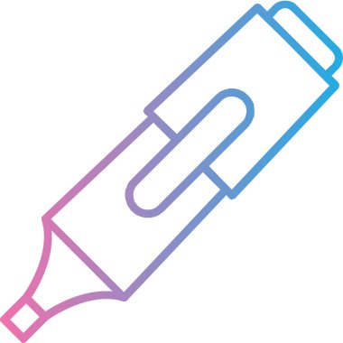 kalem simgesi vektör illüstrasyonu