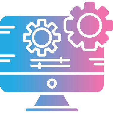 Simge vektör illüstrasyonu ayarlanıyor