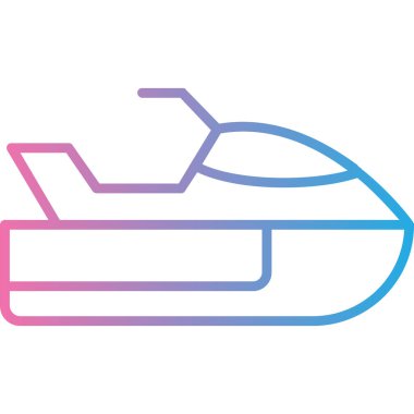 Gemi. Web simgesi basit tasarım