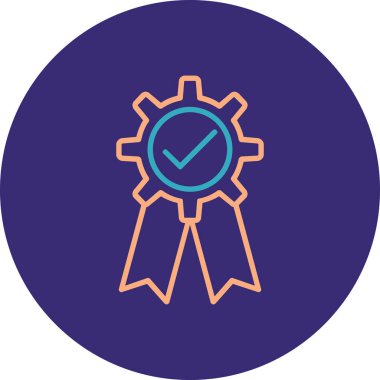 Ödül. Web simgesi basit tasarım