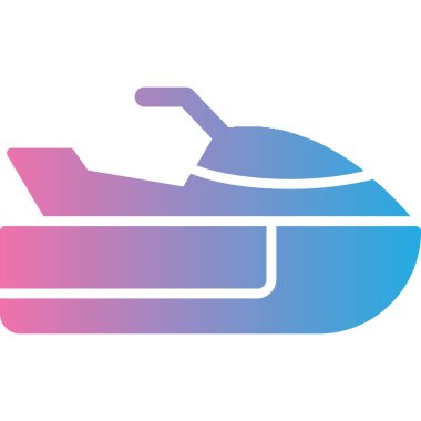 Bir teknenin vektör çizimi