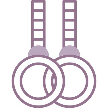 İp. Web simgesi basit illüstrasyon