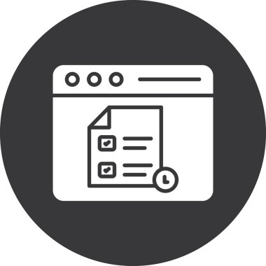 seo modern simgesinin vektör illüstrasyonu