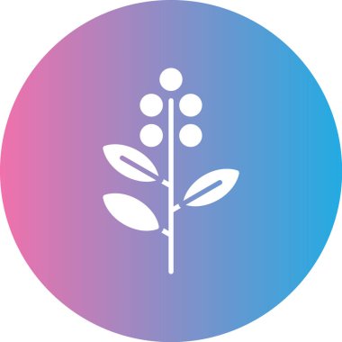 Bir çiçeğin vektör illüstrasyonu