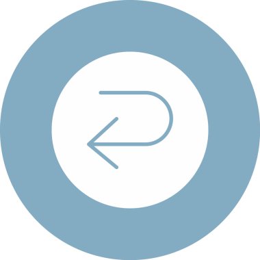 Ok. Web simgesi basit illüstrasyon