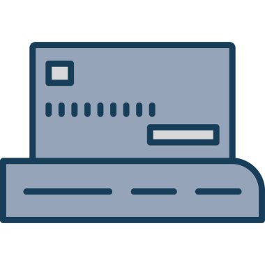 Bilgisayar. Web simgesi basit illüstrasyon