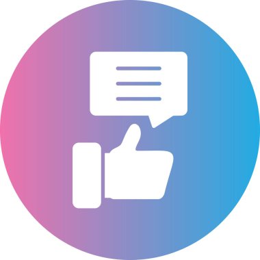 Başparmaklar yukarı. Basit tasarım