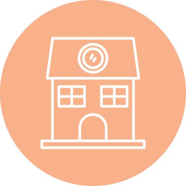 Ev. Web simgesi basit tasarım