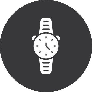 Gri arkaplanda izole edilmiş modaya uygun düz renk biçimi simgesi izle.