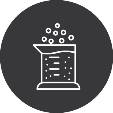 Modern simgenin vektör illüstrasyonu