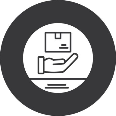 Bilgisayar. Web simgesi basit tasarım